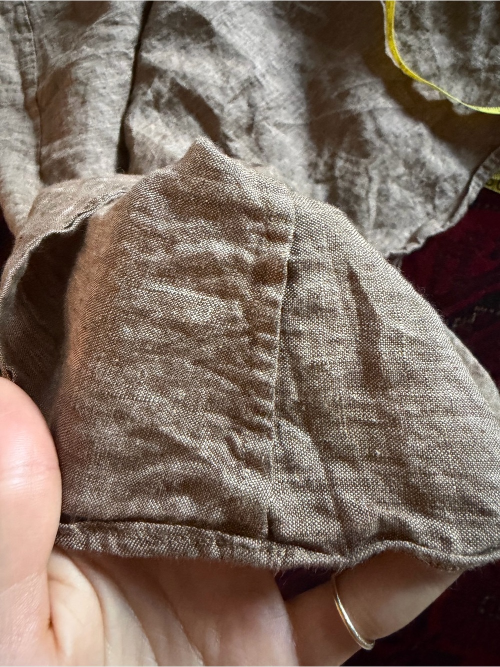 Handmade (by me!) 100% linen dress! - Picture 9 of 10